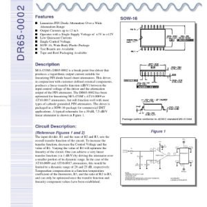 Dr65 0002 Macom Ic Guaranteed Trusted IMPOCHIPS