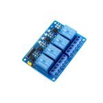 4 Way 5v12v Relay Module With Optocoupler Isolation, Microcontroller Expansion Board, Control Board, Relay Output 2