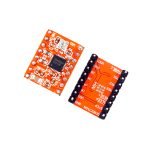 A4988 Drv8825 Stepper Motor Driver Module 3d Printer Accessory Board Reprap With Heat Sink5