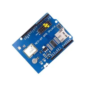 Neo 6m Gps Shi Positioning Module Expansion Board Gps Recording Module With Sd Card Slot Shield Compatible1