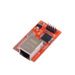 Red Board Mini Version W5100 Ethernet Module Ethernet Network Module Card Electronic Building Block Module 3