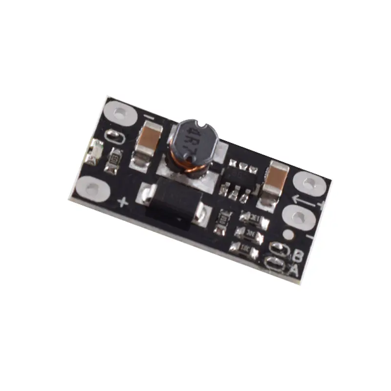 Stock 3.7v To 12v Mini Dc Dc Boost Module Supports 5v8v9v12v Output Lithium Battery Module4