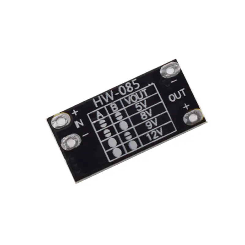 Stock 3.7v To 12v Mini Dc Dc Boost Module Supports 5v8v9v12v Output Lithium Battery Module5