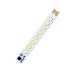 Usb Led Small Long Lamp 5v Usb Interface Full Power 1.2w, High Brightness 8 Lamp Beads1