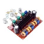 Xh M139 Tpa3116d2 250w+100w 2.1 Channel Digital Power Amplifier Board 12v 24v Wide Voltage Tpa3116d2 2