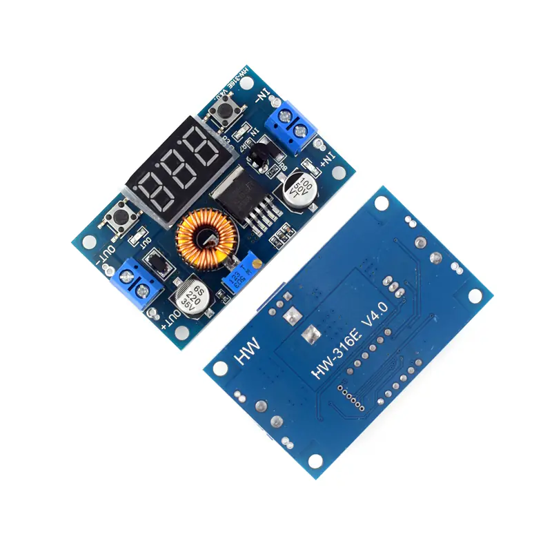 XL4015 5A high power 75W DC-DC adjustable step-down module with ...